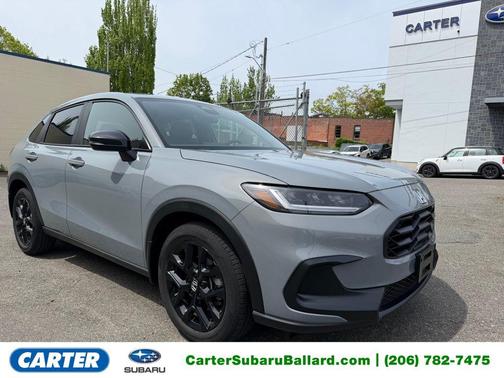 Urban Gray Pearl 2024 Honda HR-V Sport