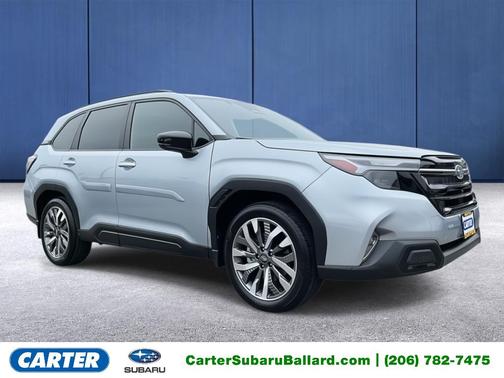 Ice Silver Metallic 2025 Subaru Forester Touring