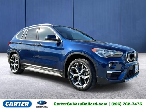 Mediterranean Blue Metallic 2018 BMW X1 xDrive28i