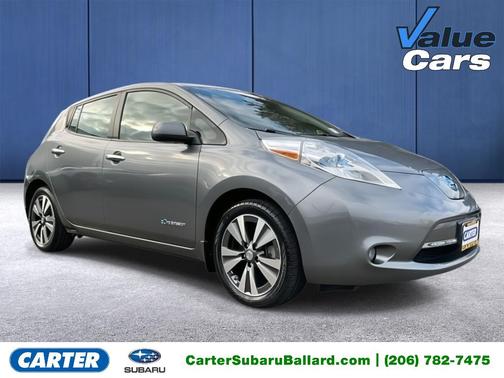 Gun Metallic 2015 Nissan Leaf SL