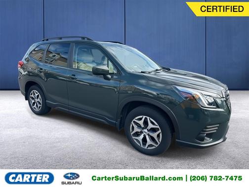 Cascade Green Silica 2023 Subaru Forester Premium
