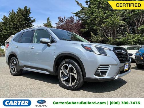 Ice Silver Metallic 2022 Subaru Forester Touring