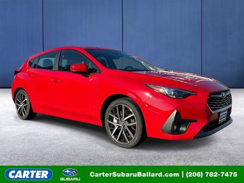 Pure Red 2026 Subaru Impreza Sport