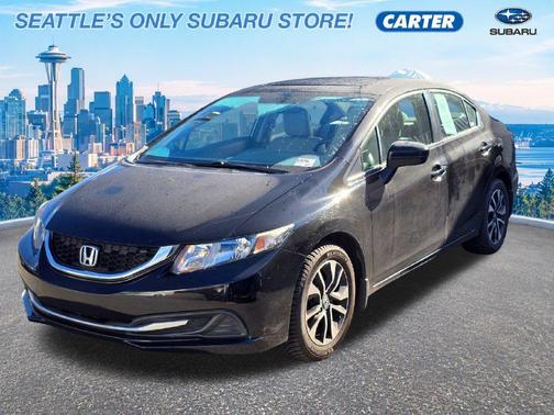 Crystal Black Pearl 2015 Honda Civic EX