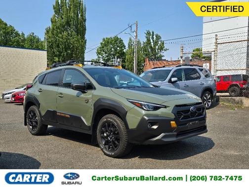 Alpine Green 2024 Subaru Crosstrek Wilderness