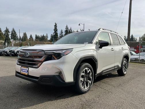 Crystal White Pearl 2026 Subaru Forester Premium