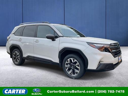 Crystal White Pearl 2026 Subaru Forester Premium