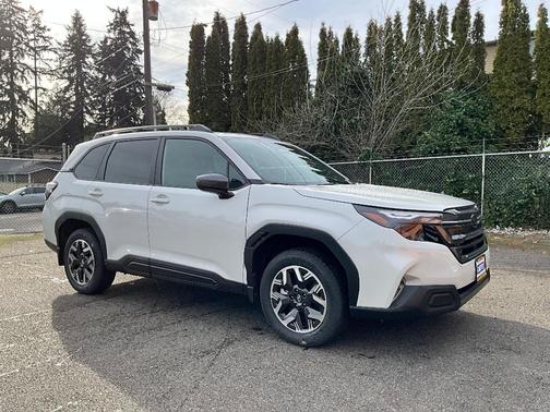 Crystal White Pearl 2026 Subaru Forester Premium
