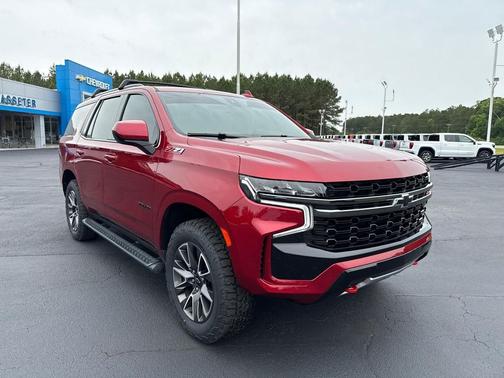 CHERRY RED 2021 Chevrolet Tahoe Z71