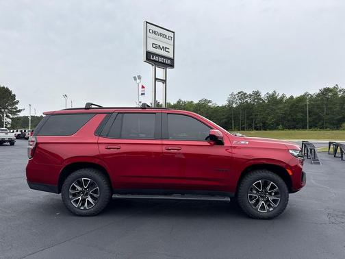 CHERRY RED 2021 Chevrolet Tahoe Z71