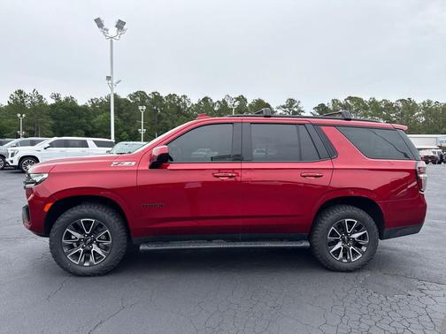 CHERRY RED 2021 Chevrolet Tahoe Z71