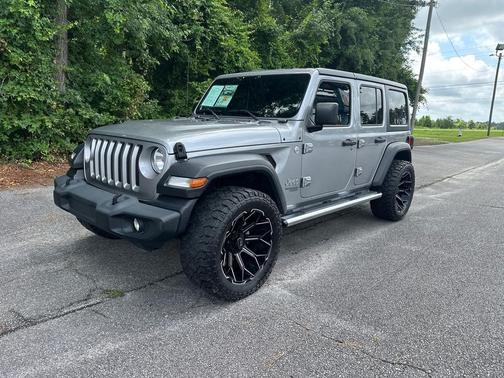 SILVER 2020 Jeep Wrangler Unlimited Sport