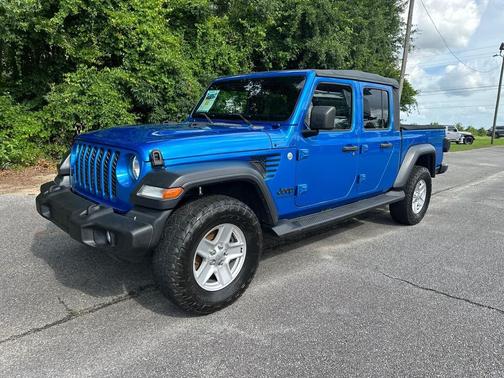 Hydro Blue Pearlcoat 2020 Jeep Gladiator Sport S