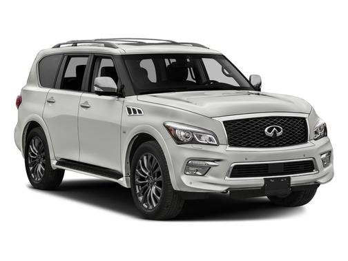WHITE 2017 INFINITI QX80 Base