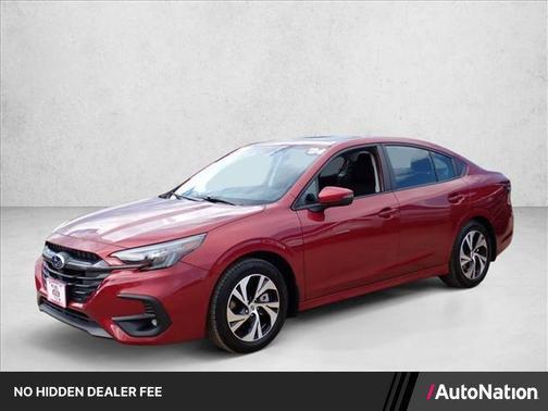 Crimson Red Pearl 2024 Subaru Legacy Premium