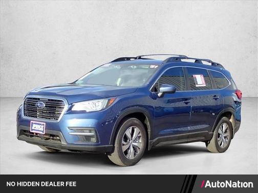 Abyss Blue Pearl 2021 Subaru Ascent Premium 7-Passenger