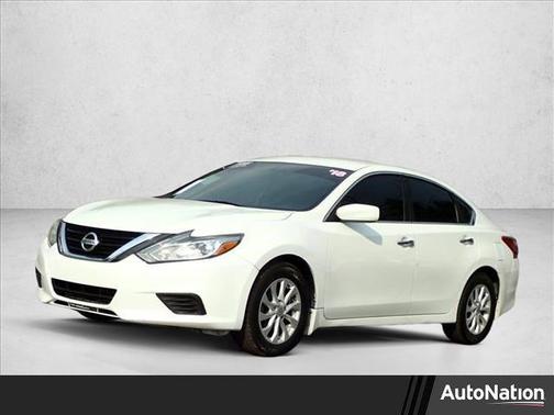 Glacier White 2018 Nissan Altima 2.5 S