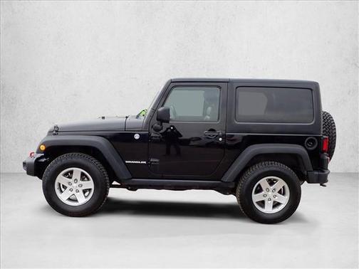 Black 2012 Jeep Wrangler Rubicon