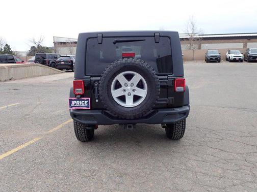 Black 2012 Jeep Wrangler Rubicon