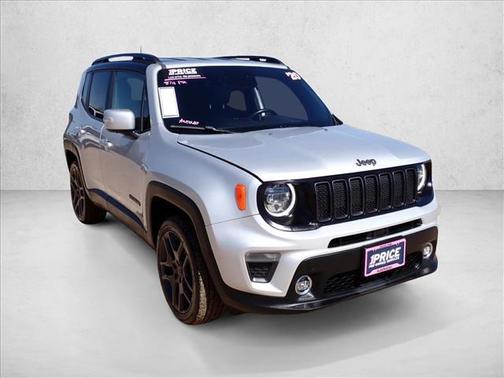 Glacier Metallic Clearcoat 2020 Jeep Renegade Altitude