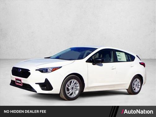 Crystal White Pearl 2025 Subaru Impreza Base