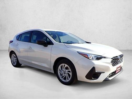 Crystal White Pearl 2025 Subaru Impreza Base