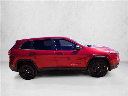 Deep Cherry Red Crystal Pearlcoat 2015 Jeep Cherokee Sport