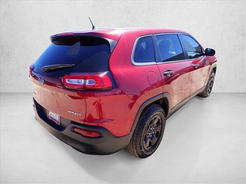 Deep Cherry Red Crystal Pearlcoat 2015 Jeep Cherokee Sport