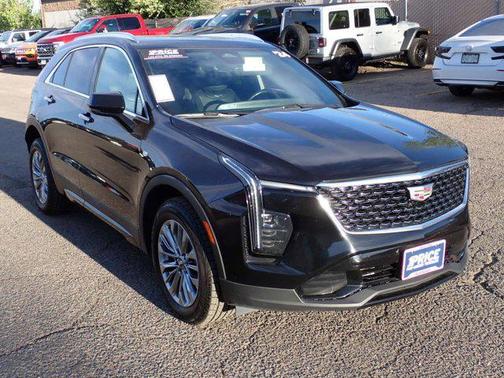 Stellar Black Metallic 2024 Cadillac XT4 Premium Luxury