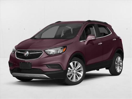 Black Cherry Metallic 2017 Buick Encore Preferred