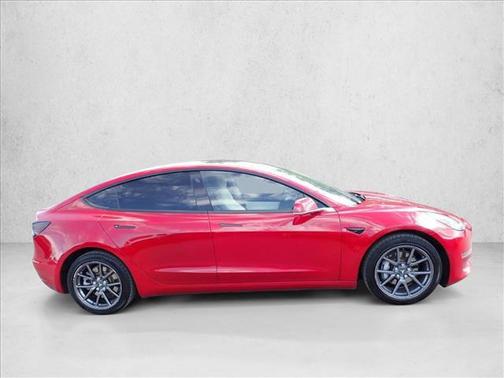 Red Multi-Coat 2018 Tesla Model 3 Long Range