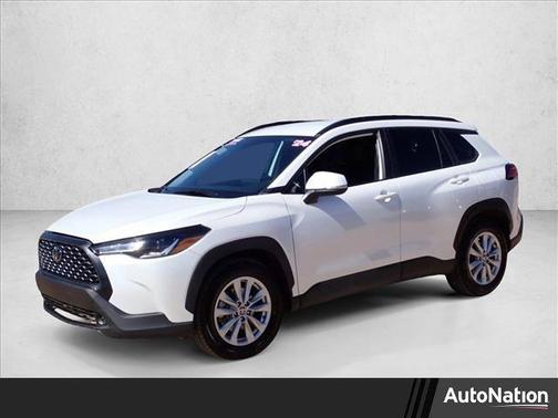 Wind Chill Pearl 2024 Toyota Corolla Cross LE