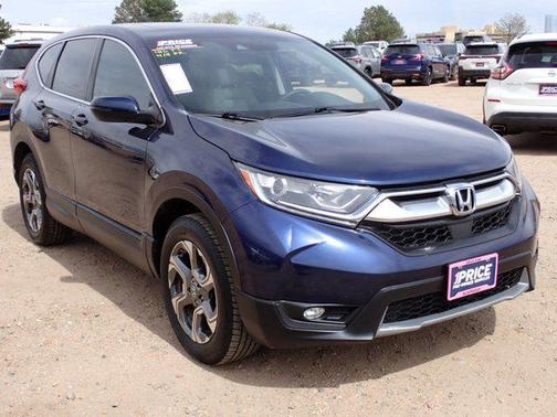 Obsidian Blue Pearl 2019 Honda CR-V EX