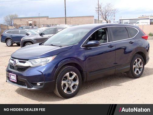 Obsidian Blue Pearl 2019 Honda CR-V EX