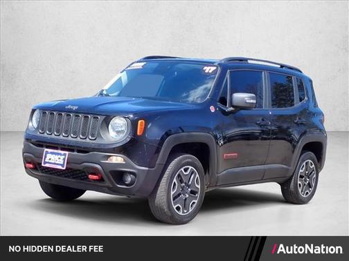 Black 2017 Jeep Renegade Trailhawk