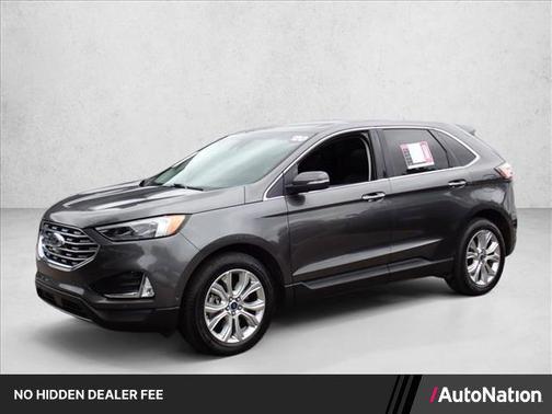 Magnetic Metallic 2020 Ford Edge Titanium