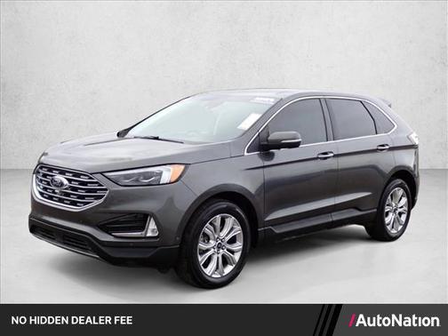 Magnetic Metallic 2020 Ford Edge Titanium