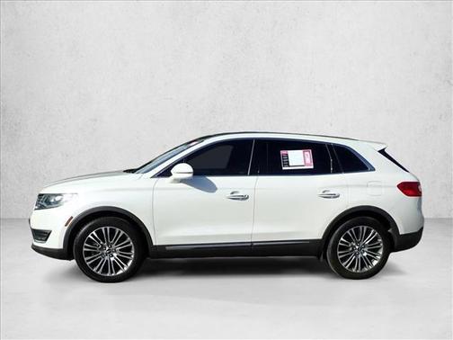 White Platinum Metallic Tri-Coat 2016 Lincoln MKX Reserve