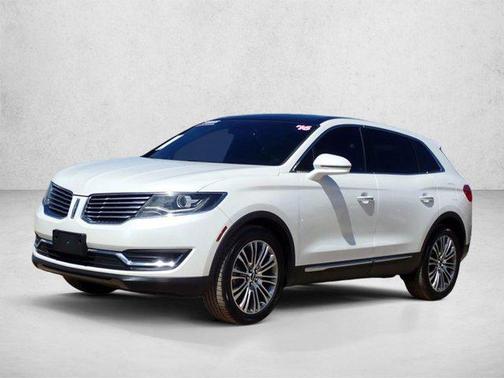 White Platinum Metallic Tri-Coat 2016 Lincoln MKX Reserve