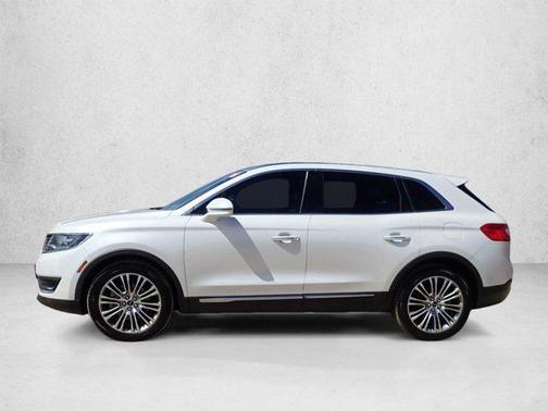 White Platinum Metallic Tri-Coat 2016 Lincoln MKX Reserve