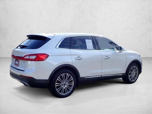 White Platinum Metallic Tri-Coat 2016 Lincoln MKX Reserve