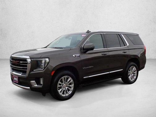 Smokey Quartz Metallic 2021 GMC Yukon SLT