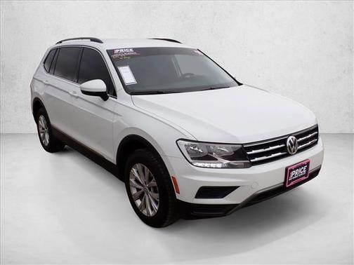 Pure White 2018 Volkswagen Tiguan 2.0T SEL