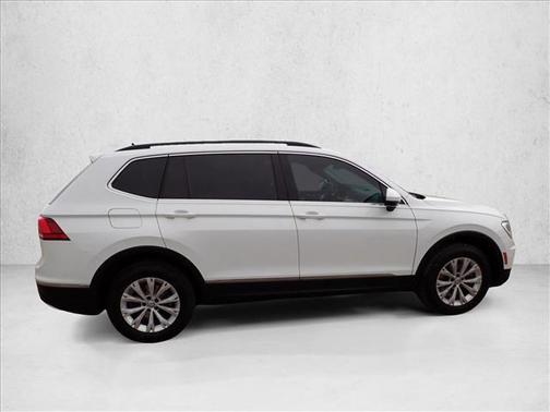 Pure White 2018 Volkswagen Tiguan 2.0T SEL