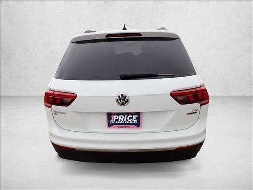 Pure White 2018 Volkswagen Tiguan 2.0T SEL