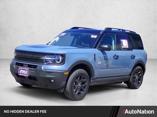 Azure Gray Metallic Tri-Coat 2025 Ford Bronco Sport Big Bend