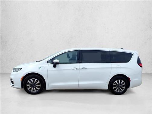 Bright White Clearcoat 2023 Chrysler Pacifica Hybrid Touring L