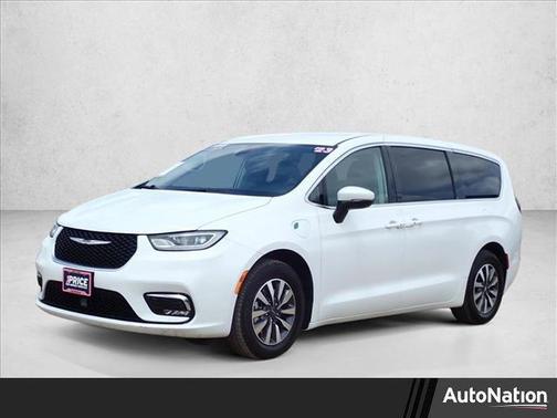 Bright White Clearcoat 2023 Chrysler Pacifica Hybrid Touring L