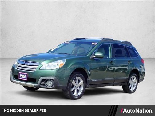 Cypress Green Pearl 2014 Subaru Outback 2.5i Limited