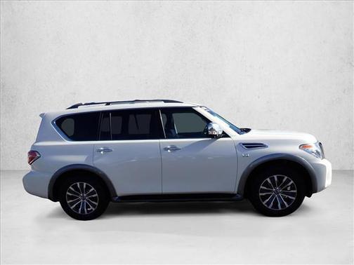 Pearl White 2017 Nissan Armada SL